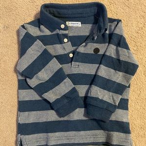 Mayoral Stripe Polo Shirt